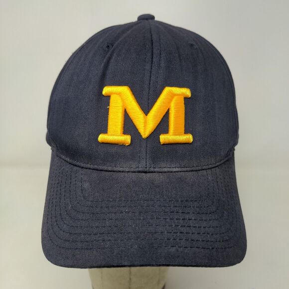 Pacific Headwear Men's Mooresville Strapback Hat Black Adult Embroidered Logo - Picture 3 of 13